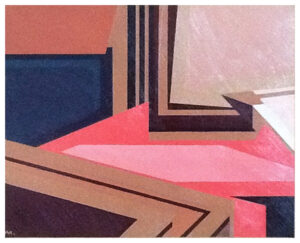 Objets 2001 - huile sur toile - 45cm x 45cm